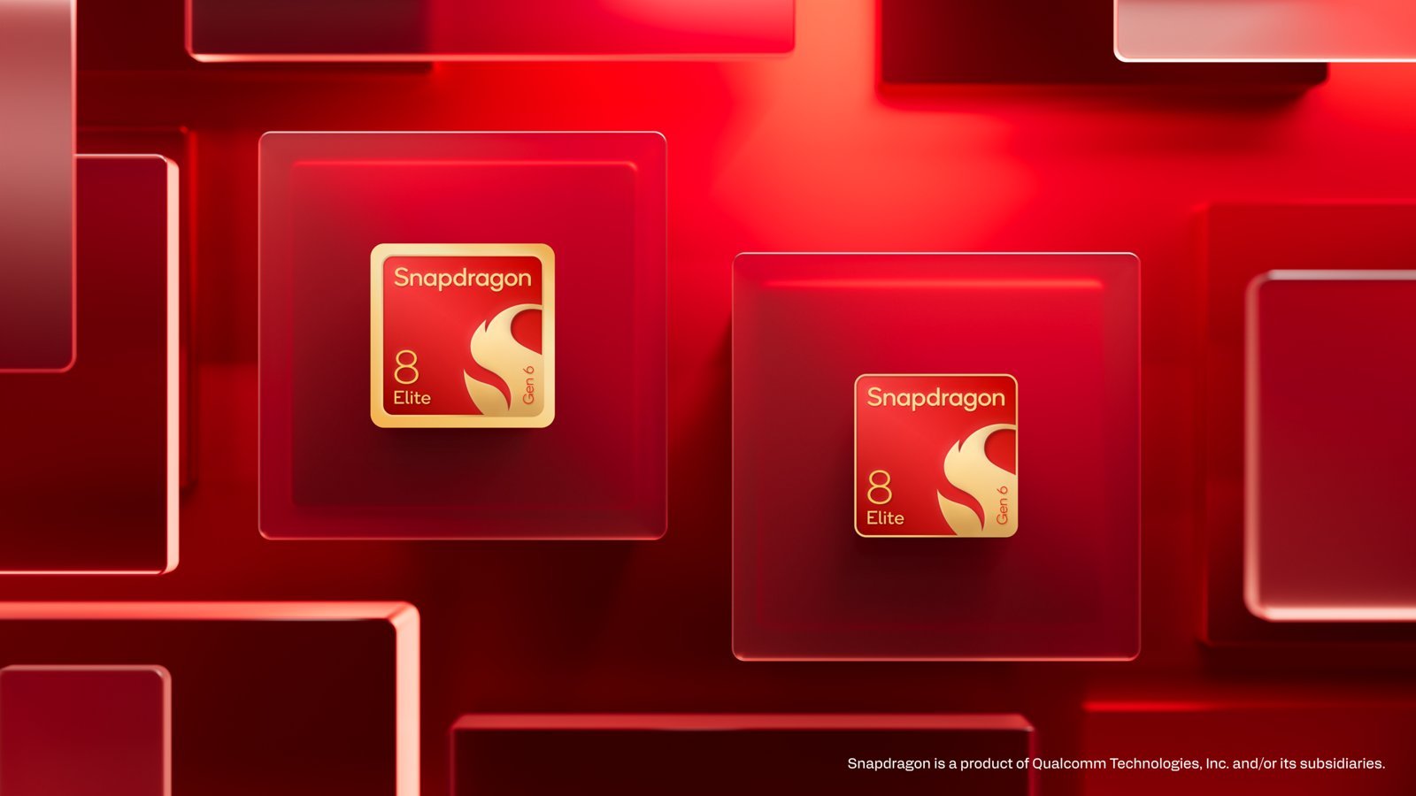 Qualcomm promotional image of Snapdragon 8 Elite Extreme Gen 6 and Snapdragon 8 Elite Gen 6
