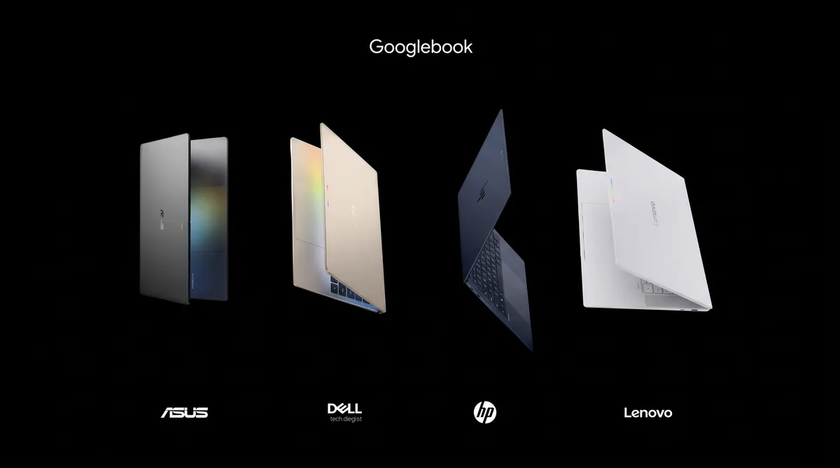 Googlebook laptops announced for the Australian market