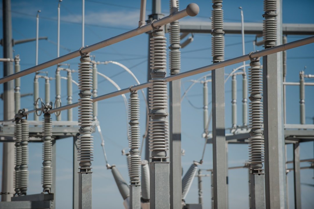 Electrical infrastructure at a power utility