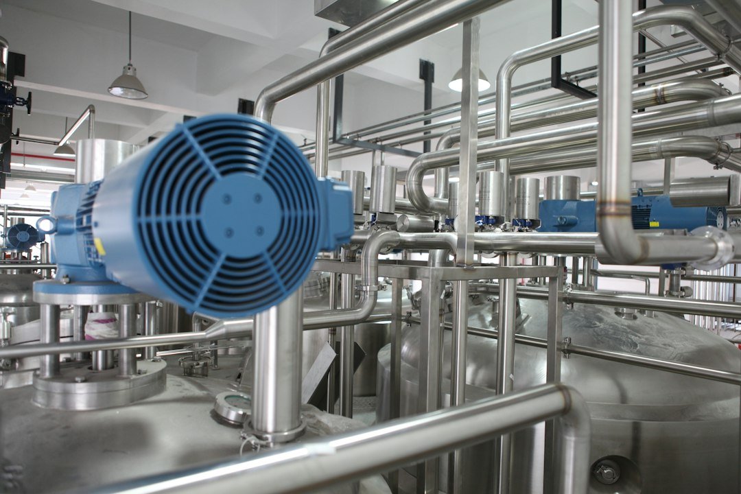 Industrial ventilation equipment; contextual image, not Delta Cube 3.0 hardware.