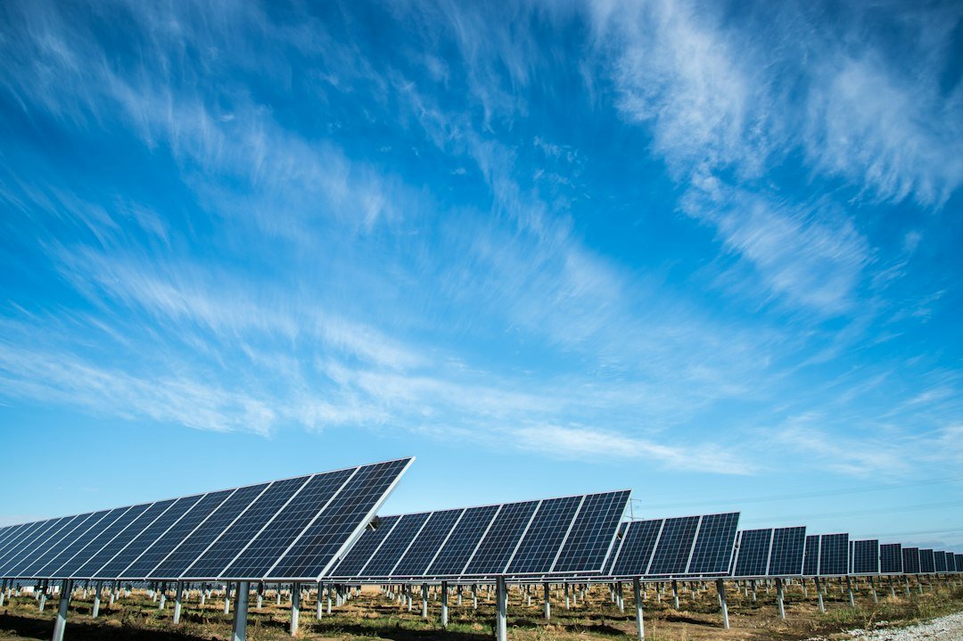 Solar panels; contextual image, not a specific Southeast Asian factory.