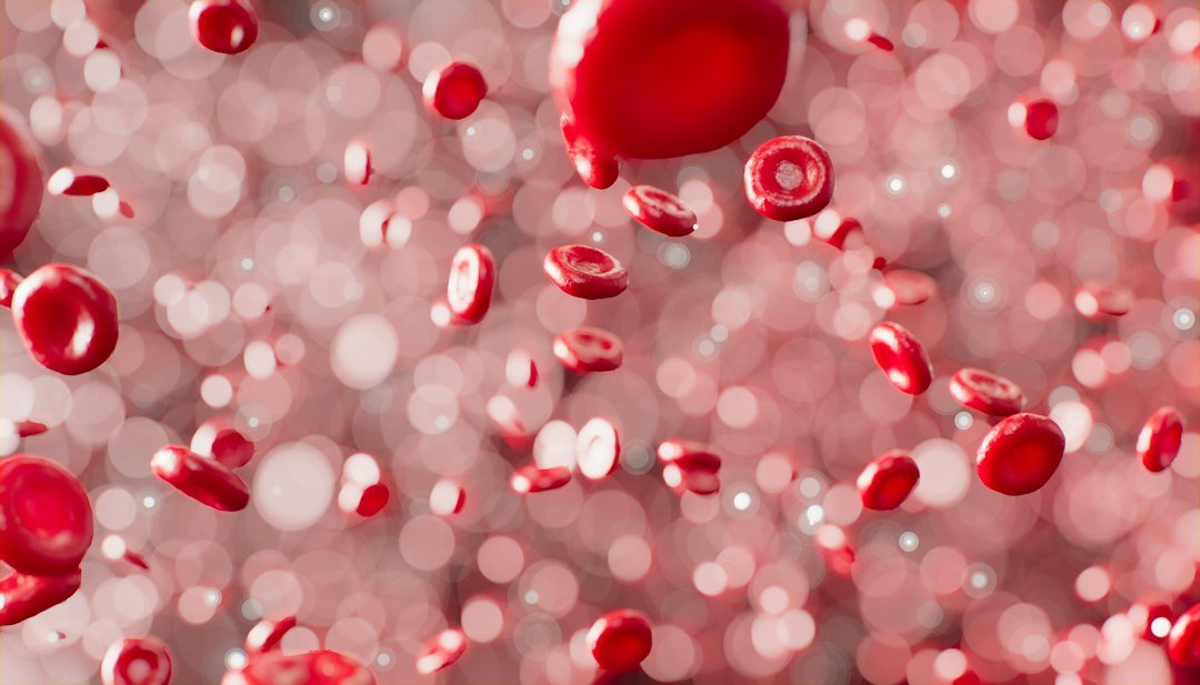 Conceptual rendering of red blood cells; not an image from the clinical trial.