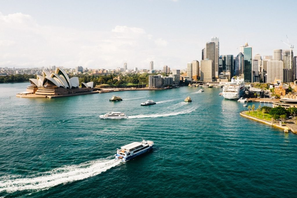 Sydney Harbour and Opera House; location context, not the Project Mars site.